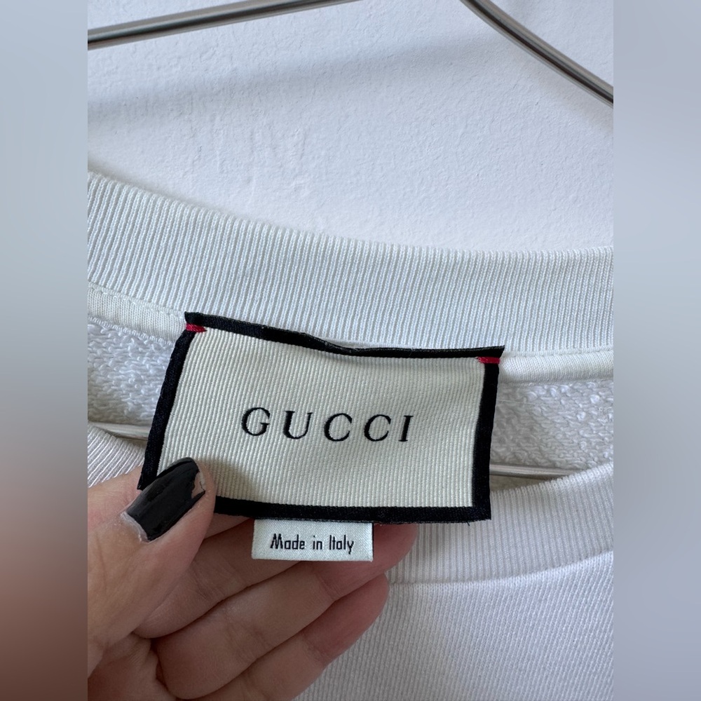 Gucci short sleeved sweatshirt with raw hem - Picture 2 of 7